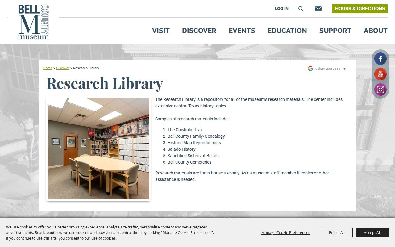 Belton city directory inquiry through Bell County Museum Research Library
