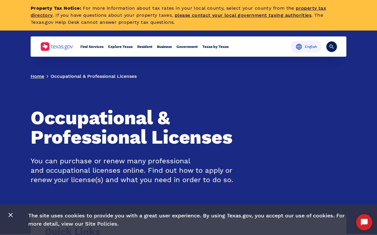Belton resident lookup Texas professional license directory